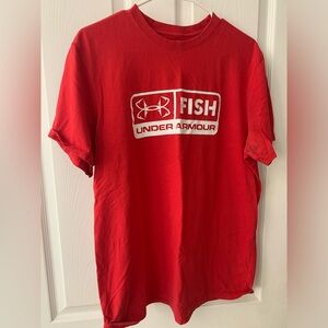 Under Armour Red Tshirt